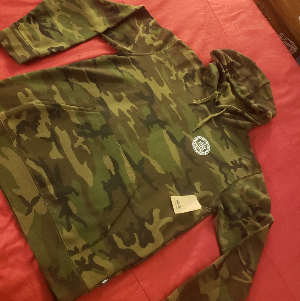 Vans camo hoodie